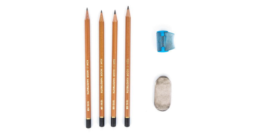 850x451 How To Draw A Winter Landscape From Scratch