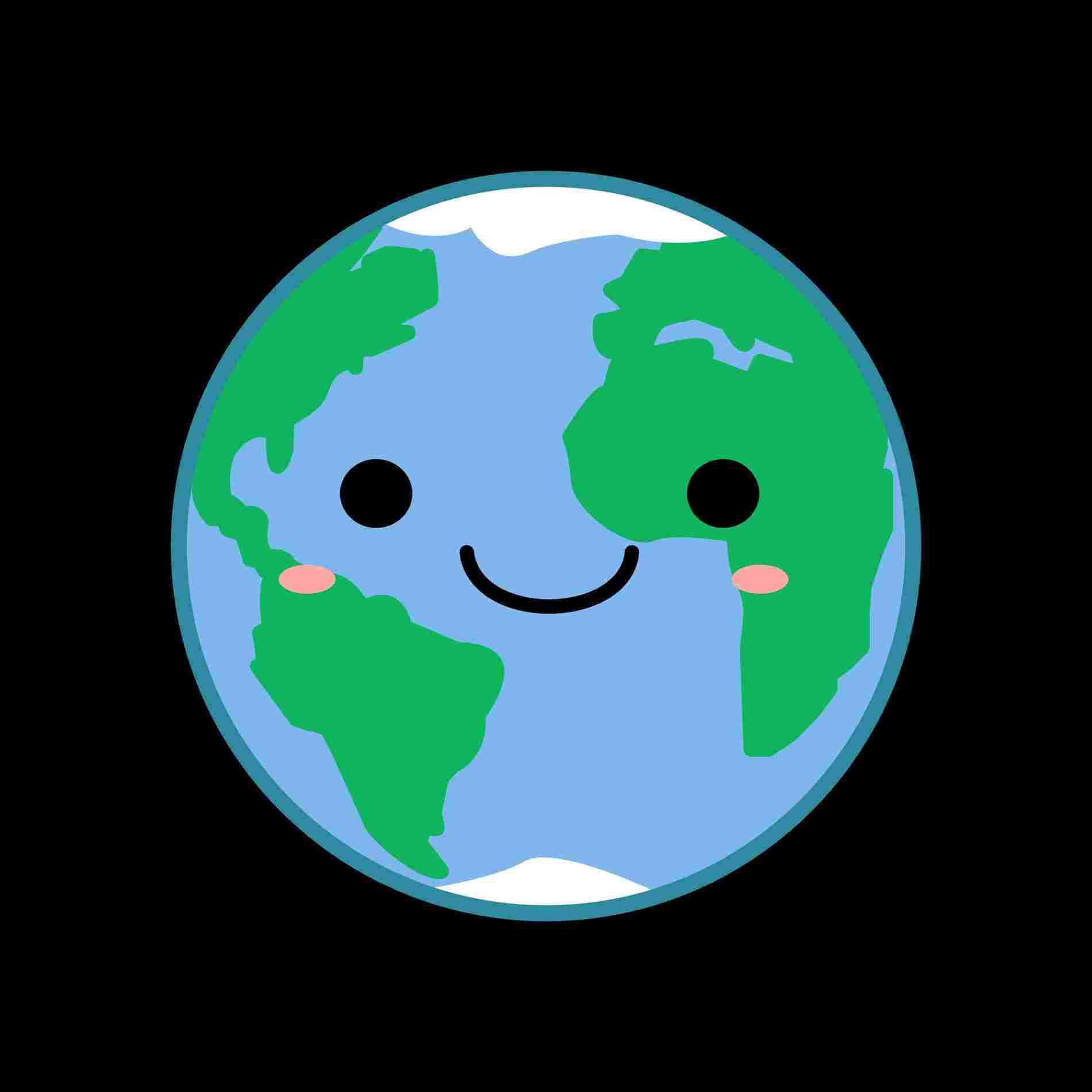 1900x1900 Globe Drawing Cute