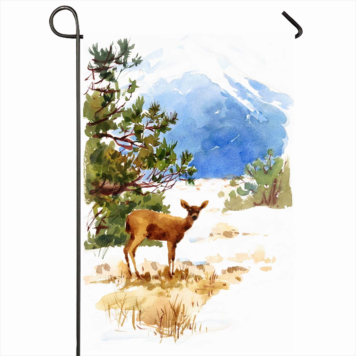 1200x1200 Ahawoso Seasonal Garden Flag Inches Blue