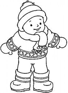 219x300 Winter Season Coloring Pages Part Christmas Fun Coloring