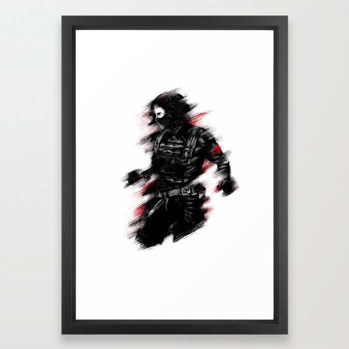 700x700 The Winter Soldier Framed Art Print