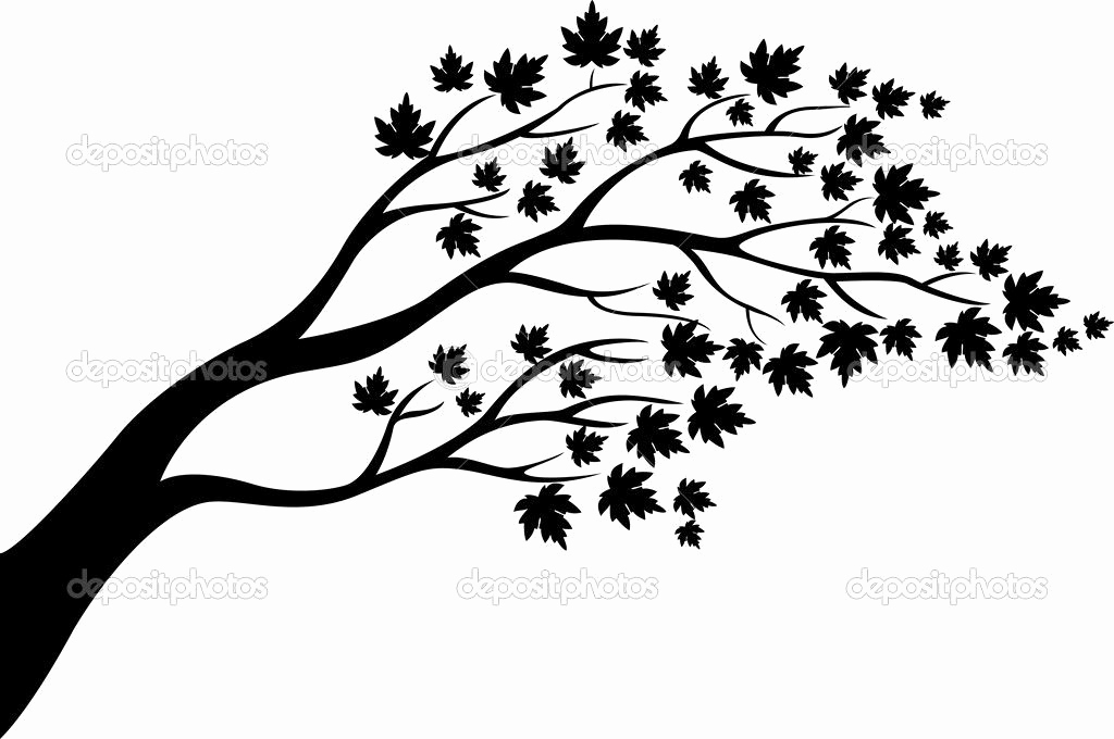 1024x680 Vector Trees Unique Winter Tree Silhouette