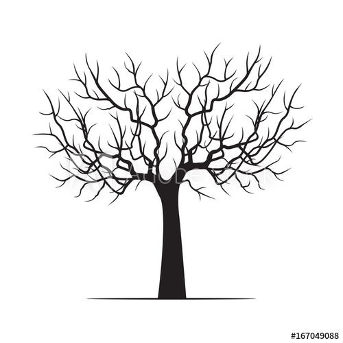 Winter Tree Drawing | Free download on ClipArtMag