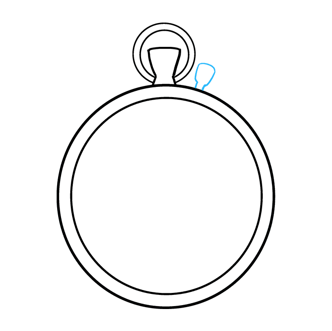 680x678 How To Draw A Pocket Watch