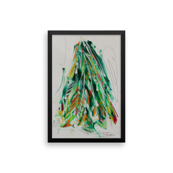 600x600 Winter Wonderland Framed Poster Michael Torquato Denicola