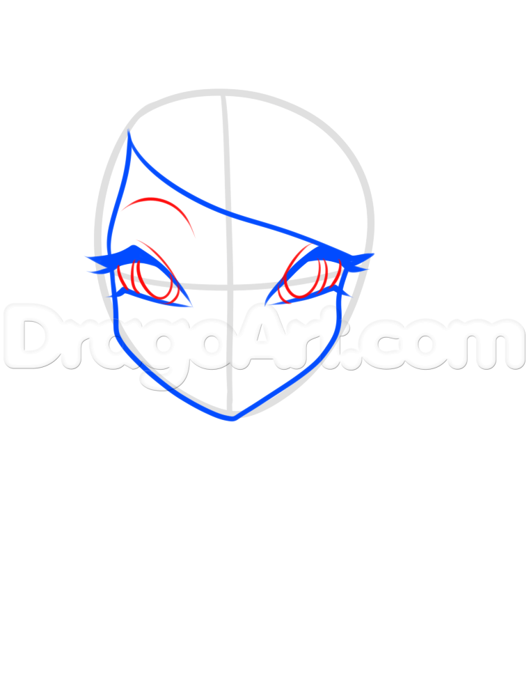 760x995 How To Draw Bloom From Winx Club, Step