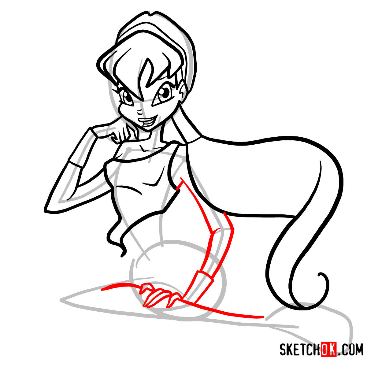 1200x1200 How To Draw Stella Fairy From Winx Club