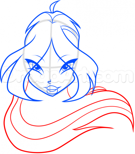 456x520 Learn How To Draw Flora From Winx Club, Nickelodeon Characters