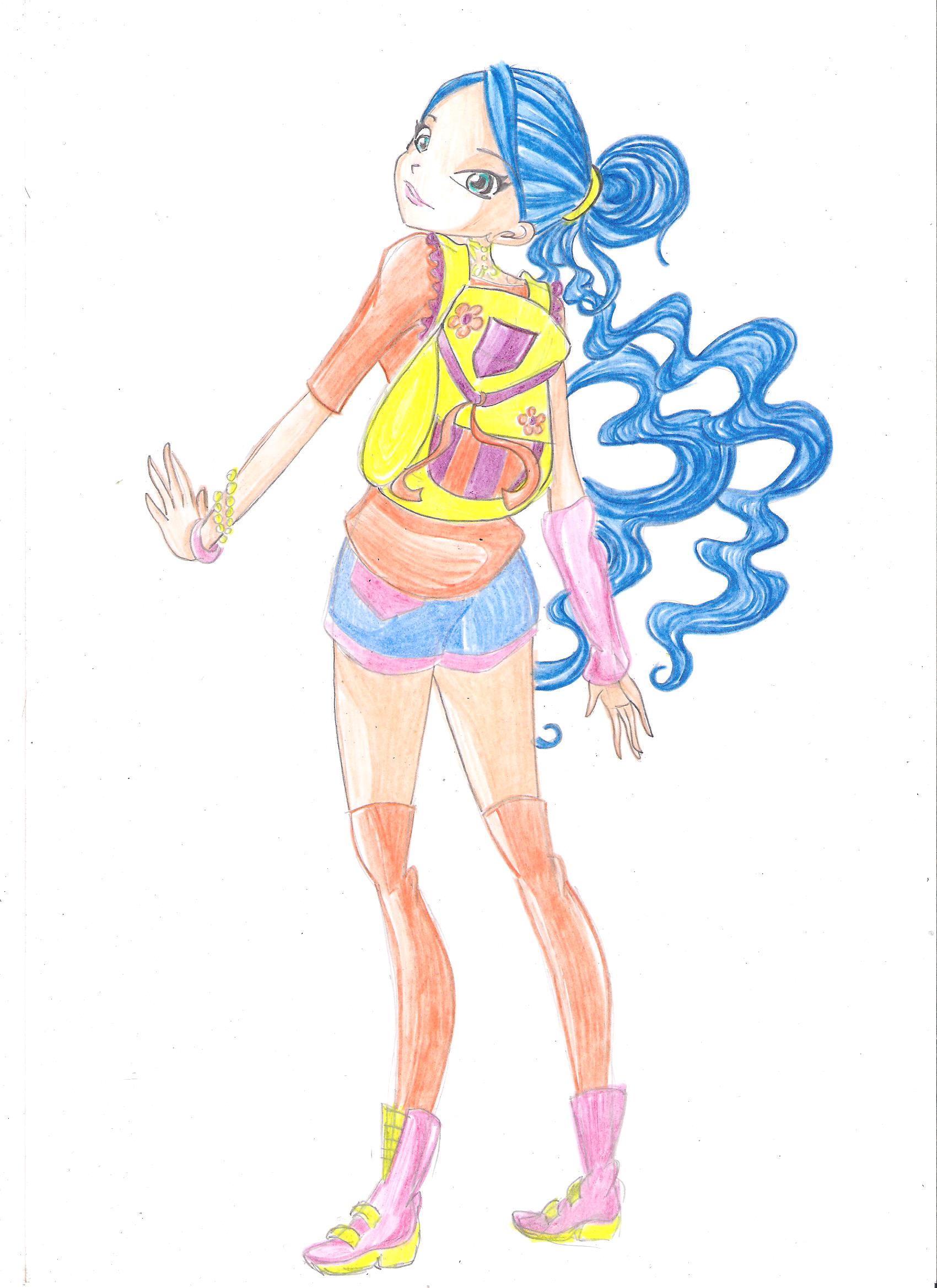 1700x2338 Goldix Club W I T C H Winx Club