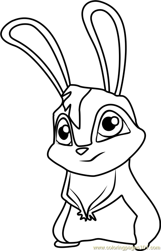 513x800 Kiko The Bunny Winx Club Coloring Page