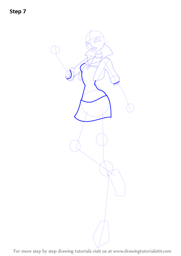 597x844 Learn How To Draw Selina From Winx Club