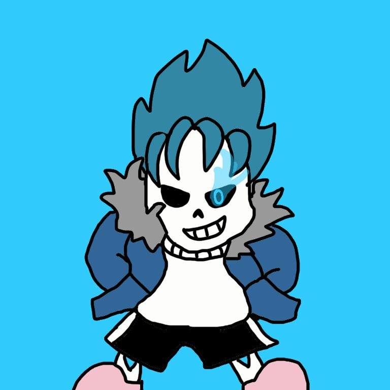 768x768 ssgss sans drawing wip picture undertale amino