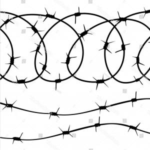 300x300 d barbed wire fencing design elements soidergi