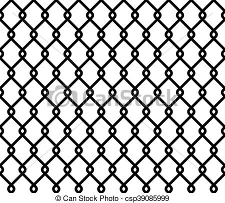 450x406 Metallic Wired Fence Seamless Pattern Steel Wire Mesh Isolated