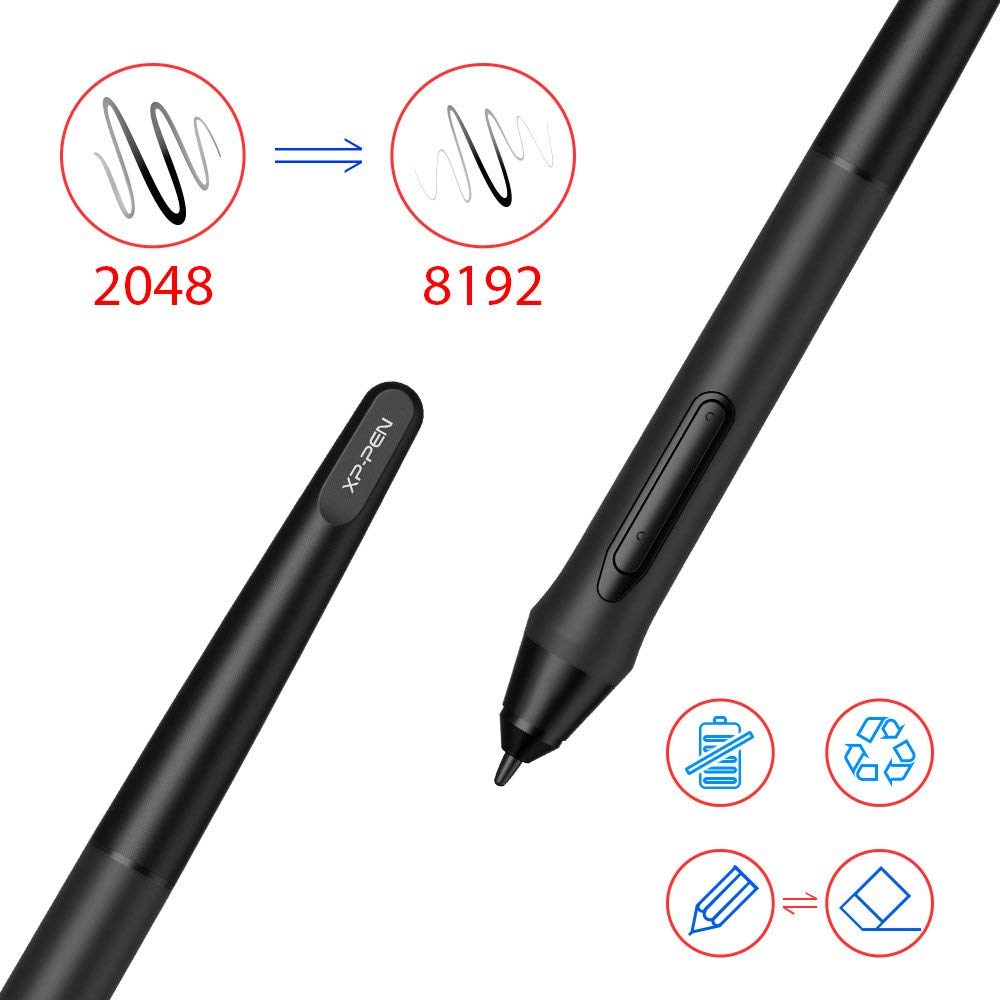 1000x1000 Xp Pen Deco Wireless Digital Graphics Drawing Tablet