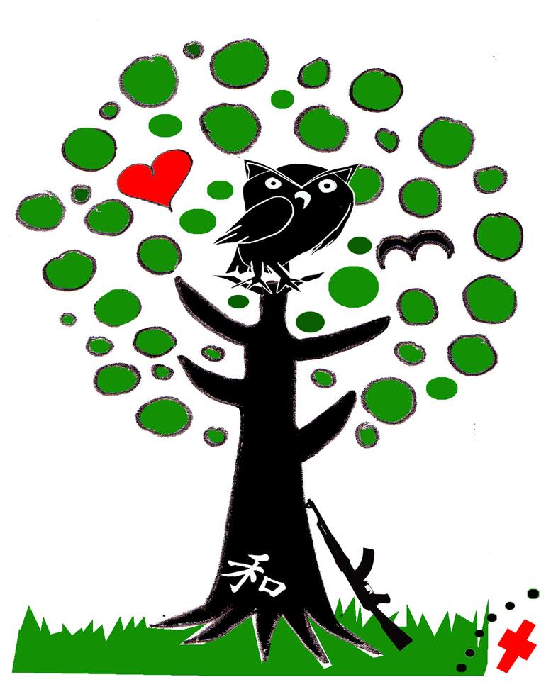 770x962 Owl Of Wisdom Drawing