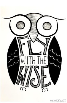 226x350 Fly With The Owl Poster Bampw
