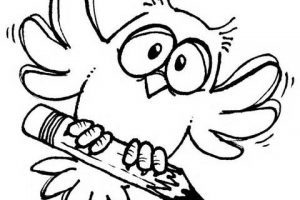 300x200 Wise Owl Clipart Black And White Clipart Portal