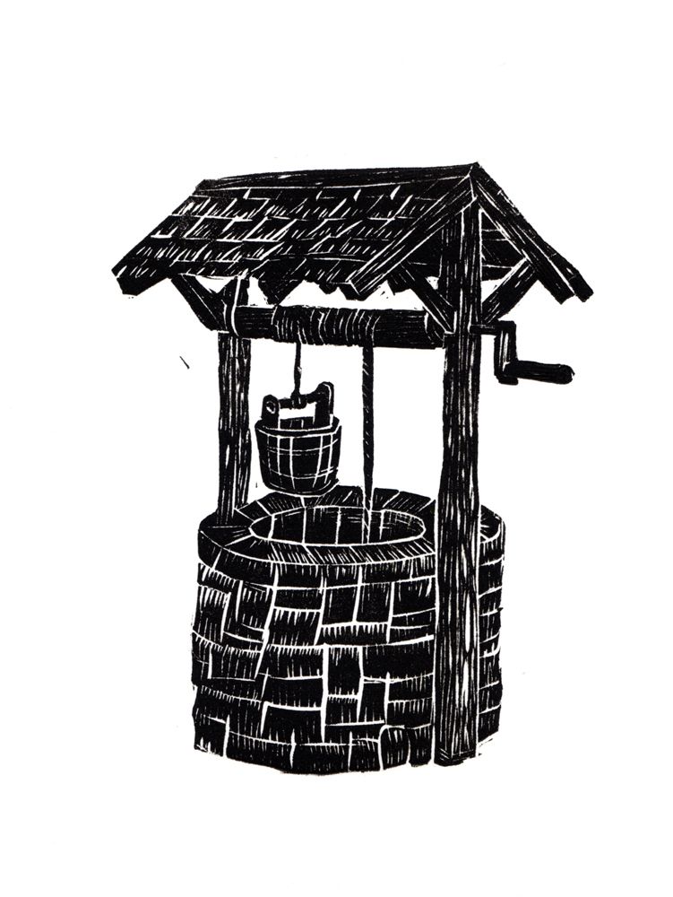 Wishing Well Drawing | Free download on ClipArtMag