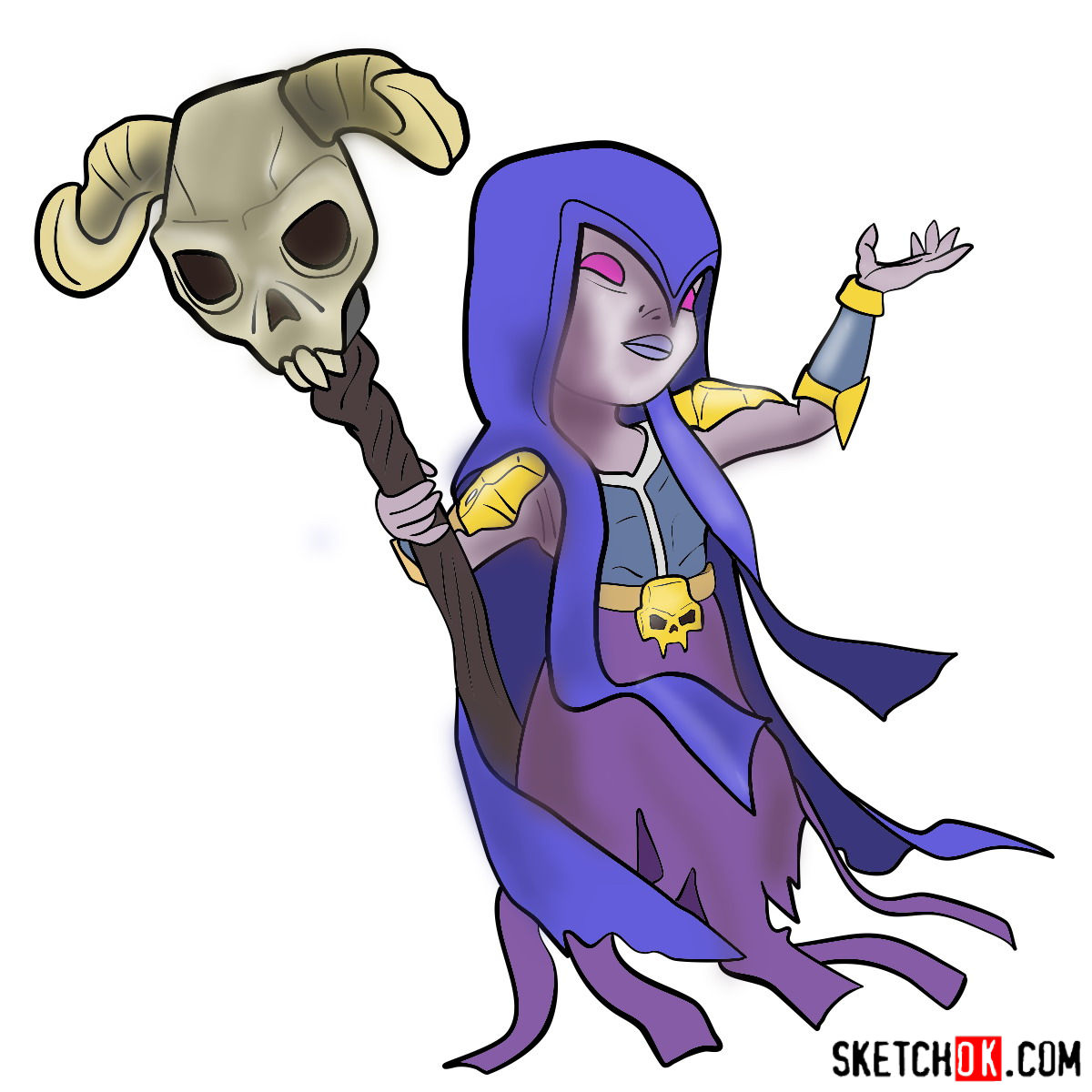 1200x1200 How To Draw Witch