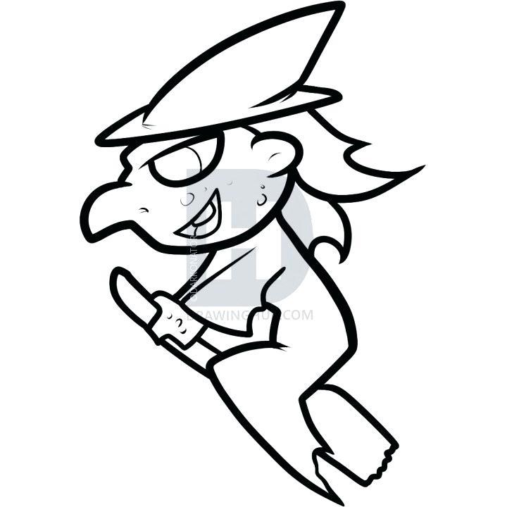 720x720 Easy To Draw Witch How To Draw A Witch Face Cute Easy Step