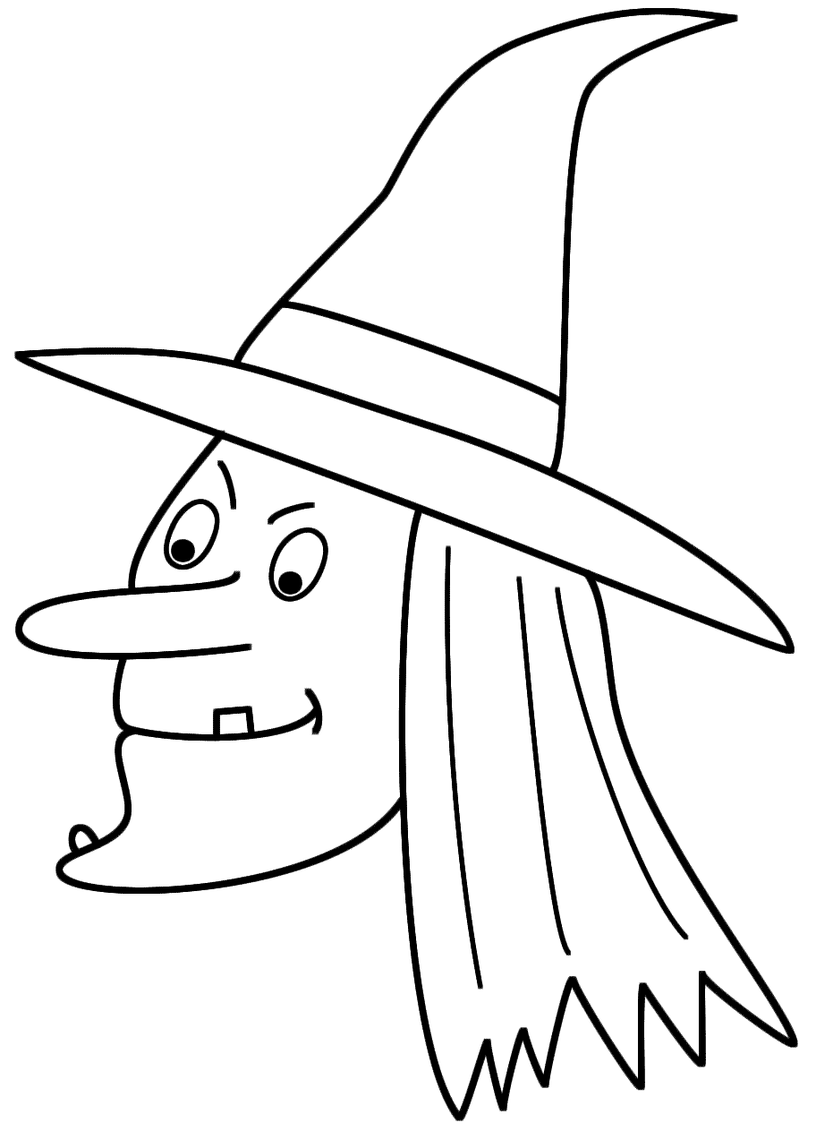 912x1273 Face Coloring Pages Witch Google Search Attachment
