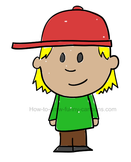 422x524 How To Draw A Child