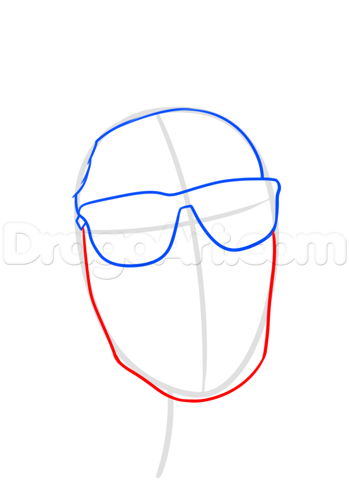 718x1028 draw wiz khalifa easy, step