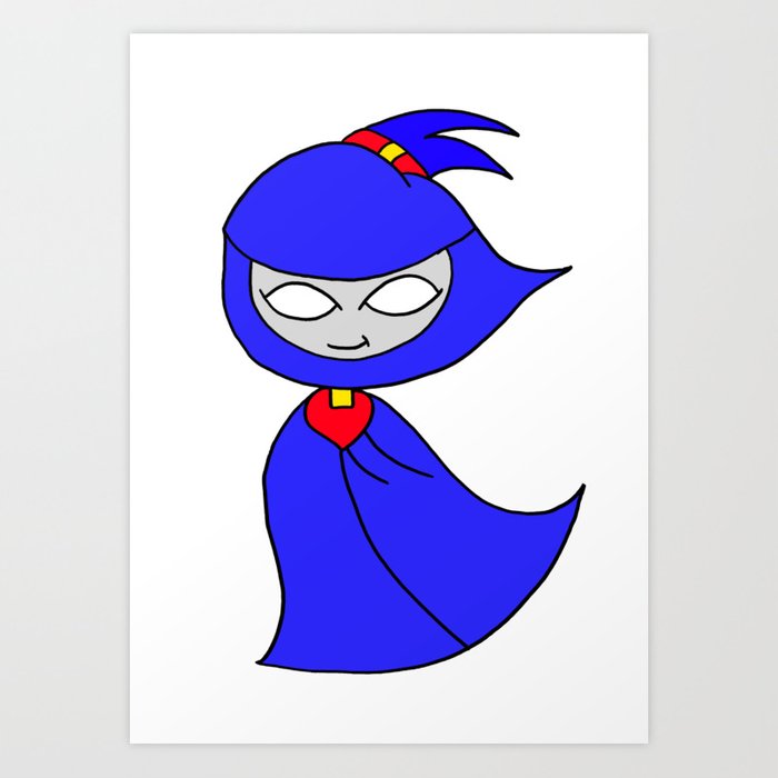 700x700 Fantasy Wizard Drawing Art Print