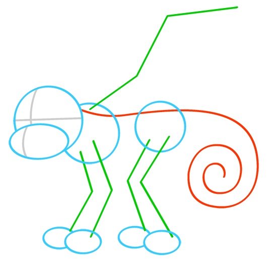 540x531 Wizard Of Oz Flying Monkey Drawing Lesson