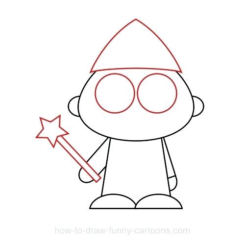 500x500 How To Draw A Wizard