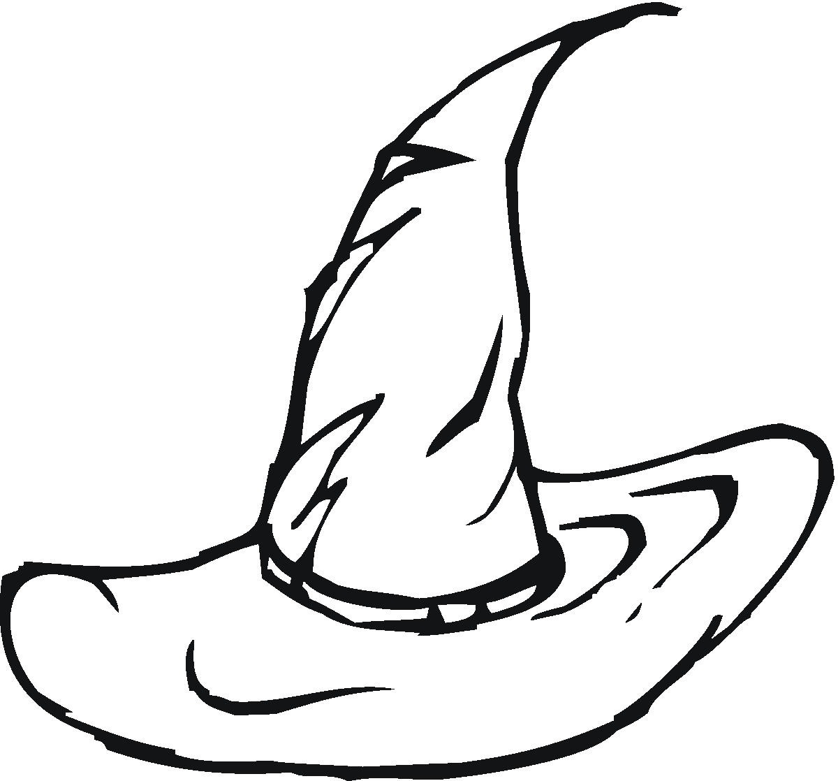 1200x1118 Wizard Hat Coloring