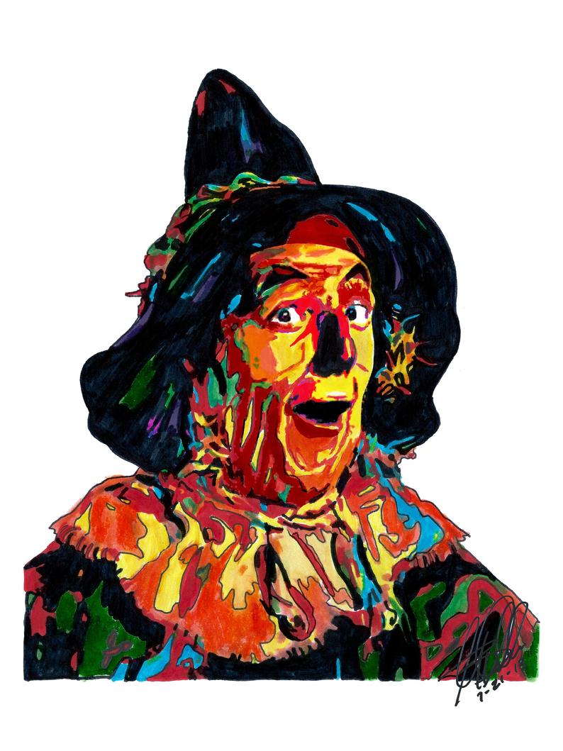 794x1059 The Wizard Of Oz Scarecrow Yellow Brick Road Movie Ray Bolger Etsy