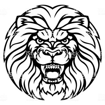 336x336 Angry Bull Face Drawing Cartoon Girl Wolf Woman Expression