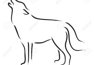 300x210 Wolf Simple Drawing How To Draw Wolf Howling In Easy Steps