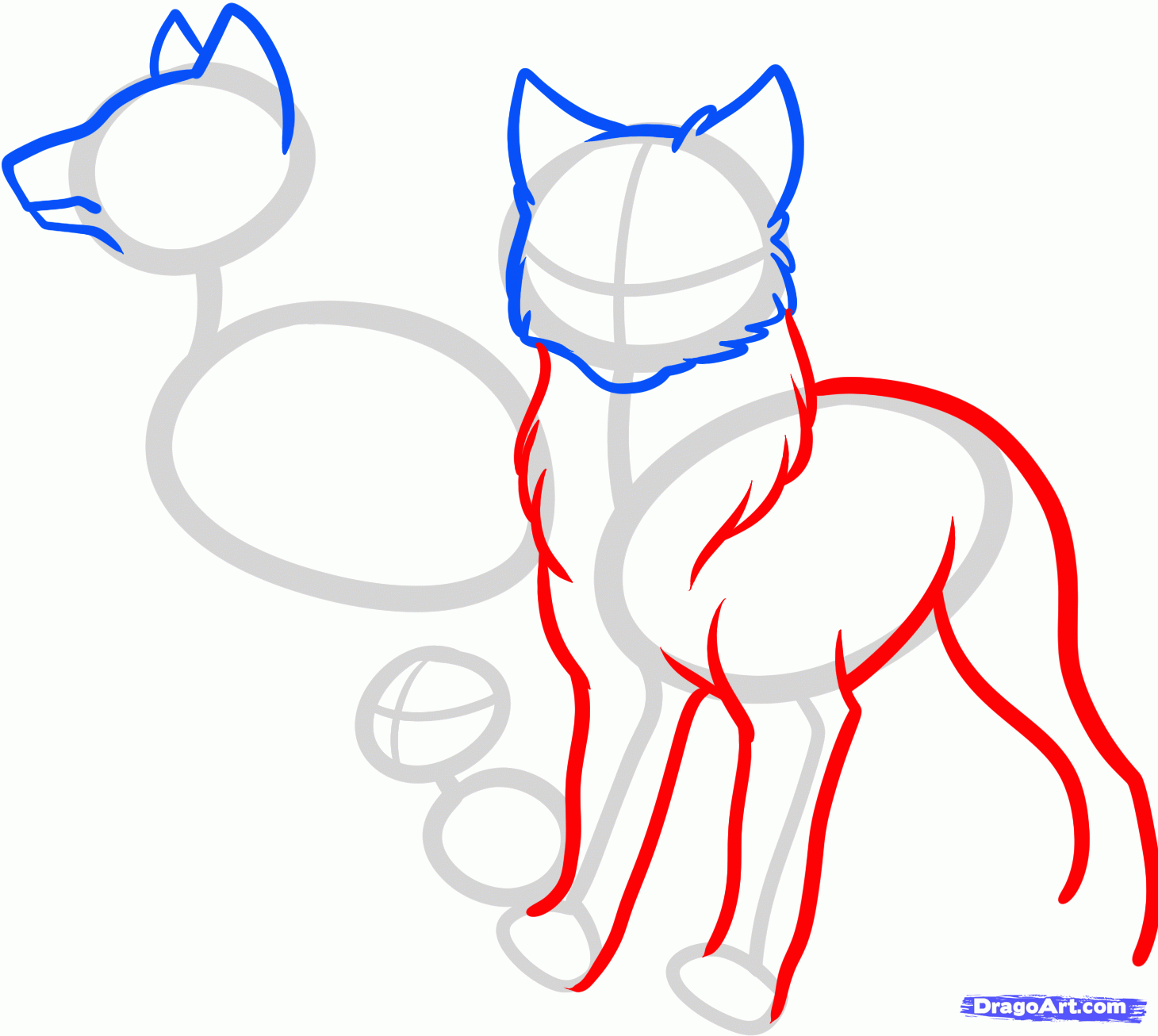 1460x1306 how to draw a wolf pack, pack of wolves, step