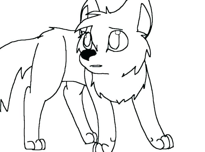 671x496 Cute Wolf Pup Drawings Cute Wolf Step
