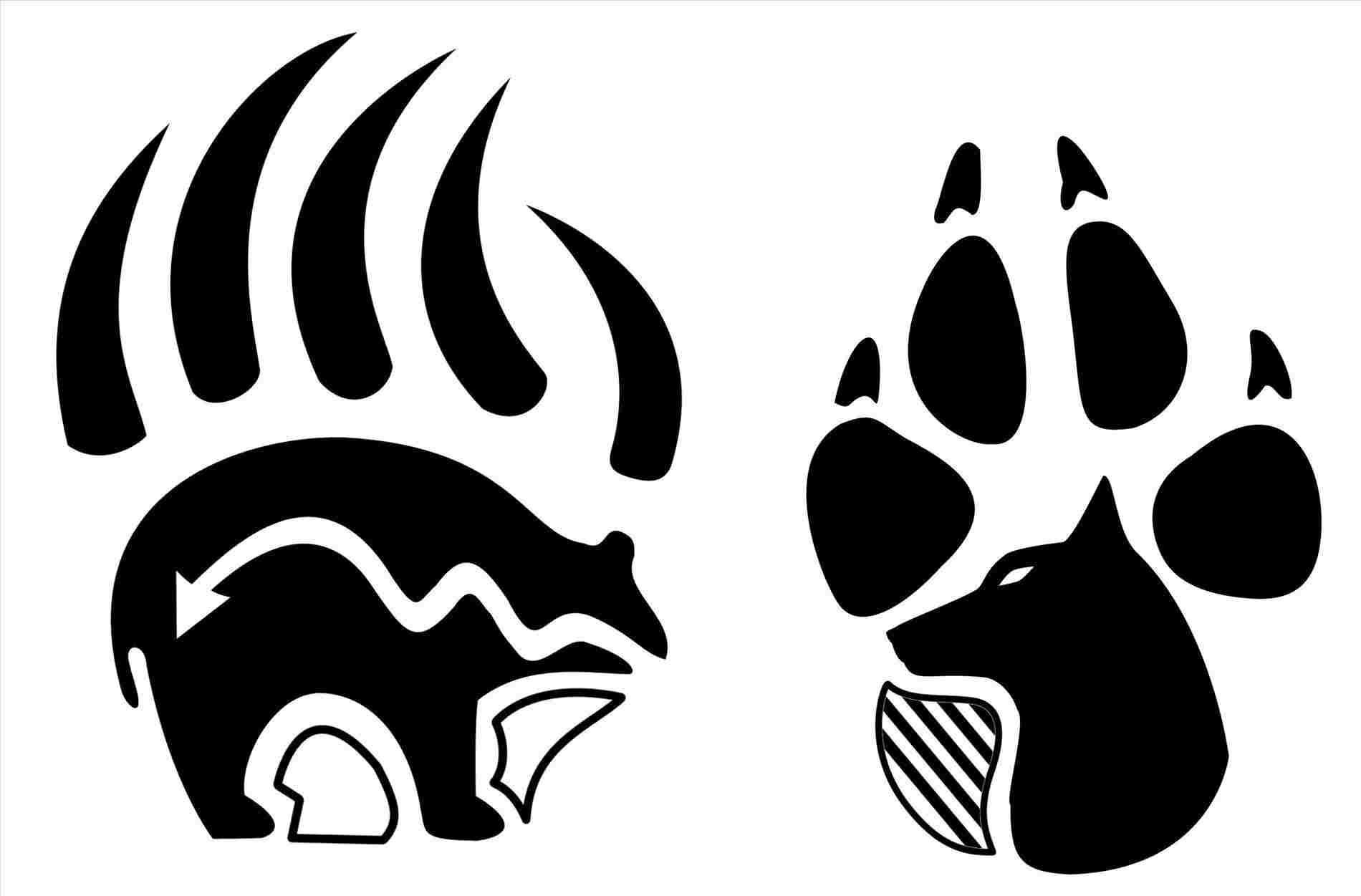 1900x1251 Tribal Symbol Native American Wolf Drawing Wolf Paw If Books