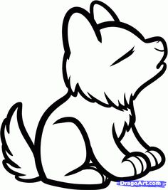 236x267 Best Cute Wolf Drawings Images Inspiring Quotes, Thoughts