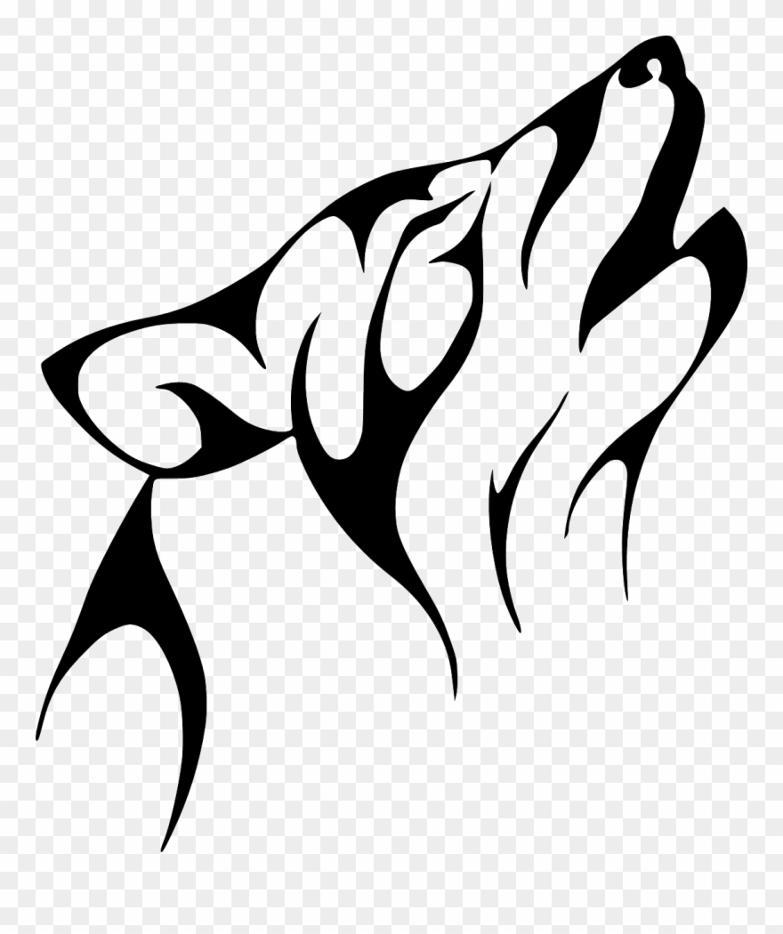 880x1050 Wolf Drawing Easy Clipart