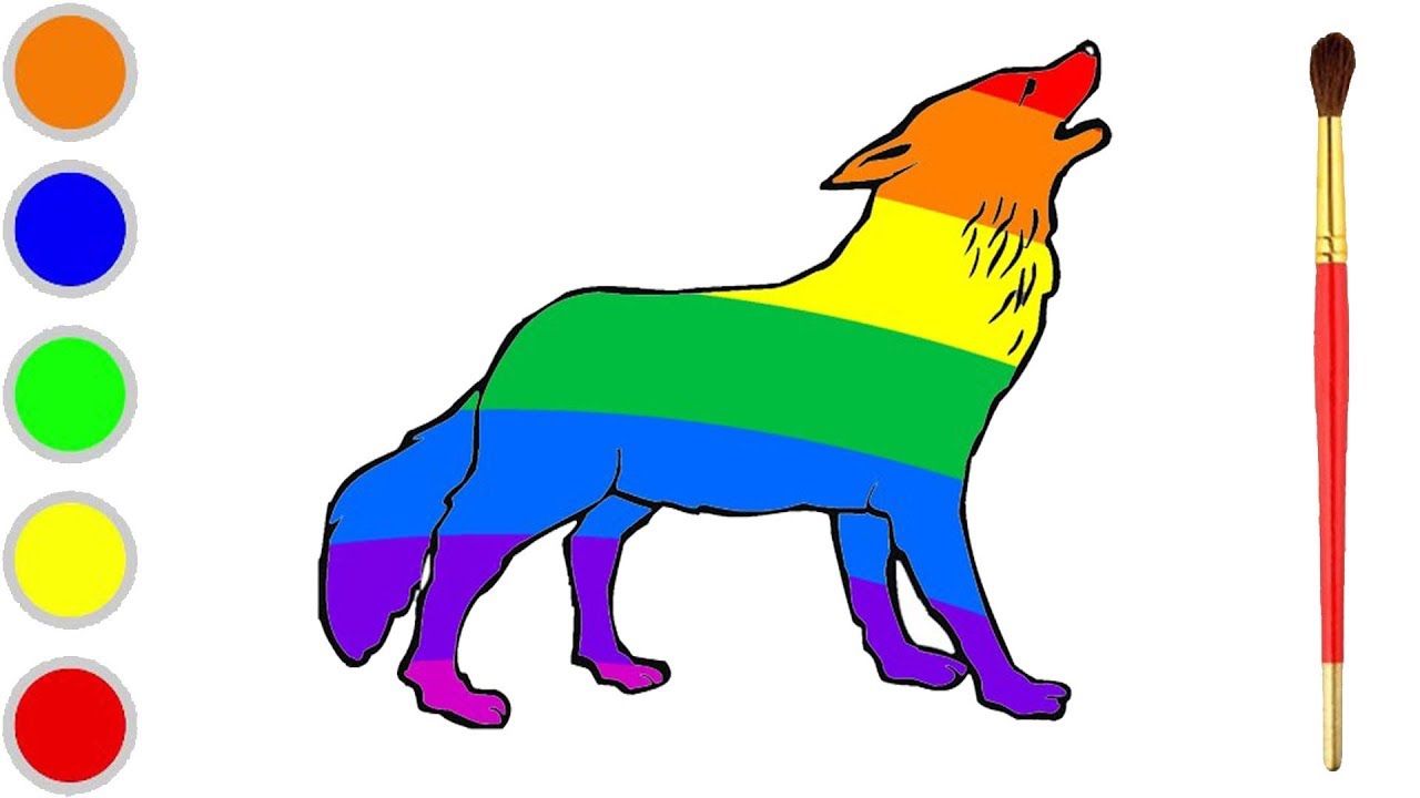 1280x720 How To Draw A Wolf