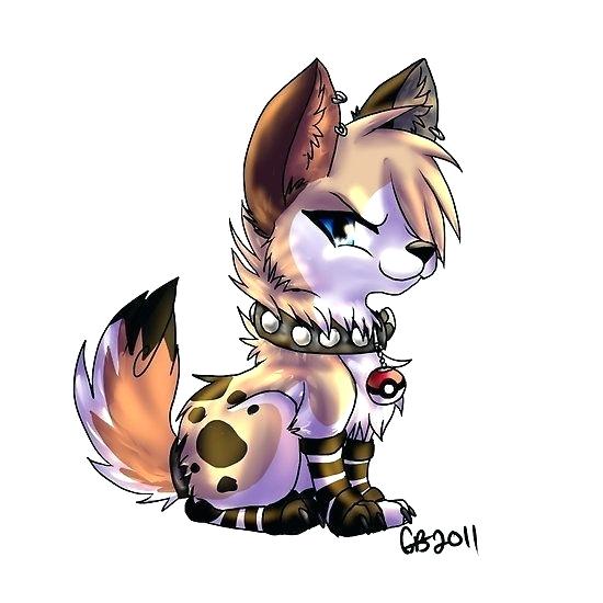 550x550 Chibi Wolfs Wolf Dog Wolf Colored