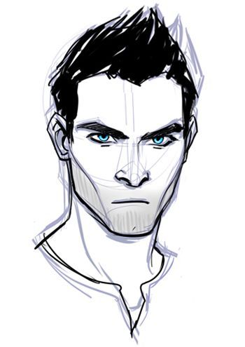 350x495 Derek Teen Wolf Drawing Turtorials In Teen Wolf Art