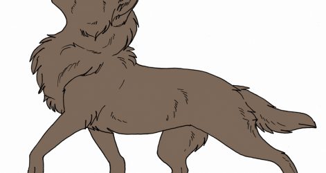 471x250 Cute Cartoon Wolf Drawing In Howling Big Bad Tutorial Carmi Chaelinn