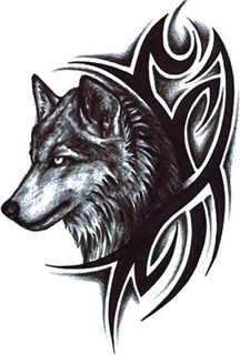 216x320 Wolf Sticker Black Pre Pasted Price In Saudi Arabia Compare Prices