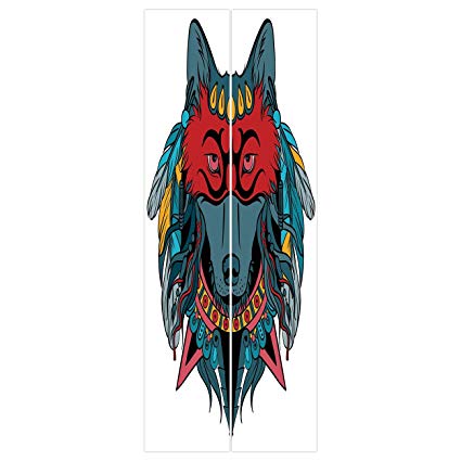 425x425 Door Wall Mural Wallpaper Stickers