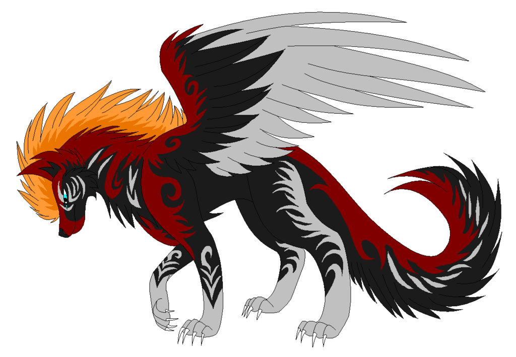 1024x709 Wolfs Drawing Fire Transparent Png Clipart Free Download