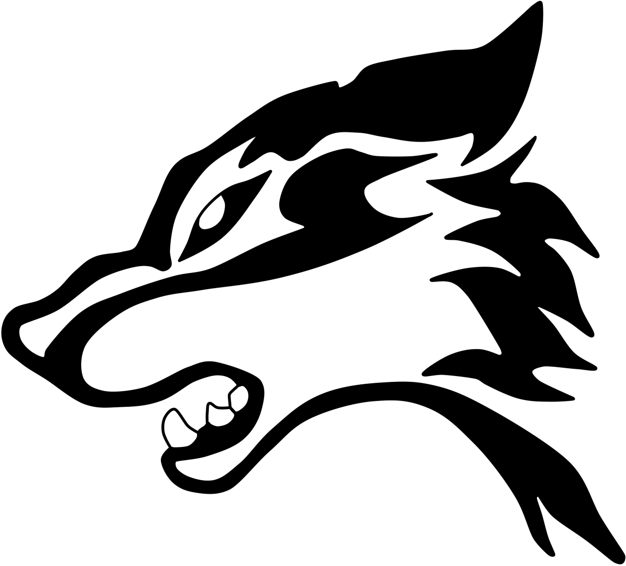 1280x1159 Fang Drawing Werewolf Transparent Png Clipart Free Download