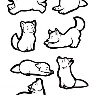 336x336 Cool Cartoon Wolf Drawings Pencil Sad Coolest Head Arctic