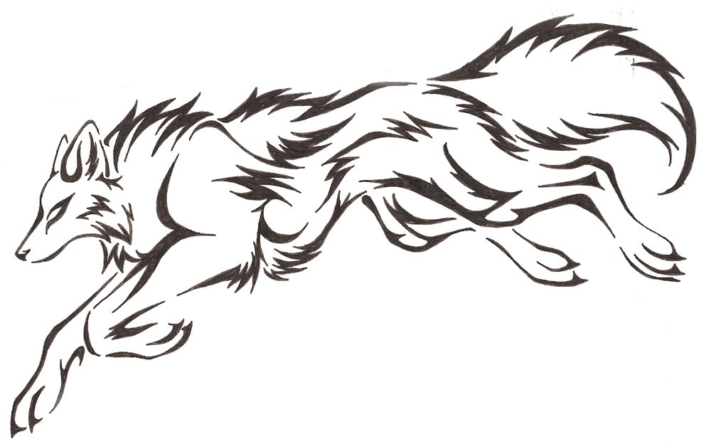 1000x624 Wolf Tattoo Drawing Ideas